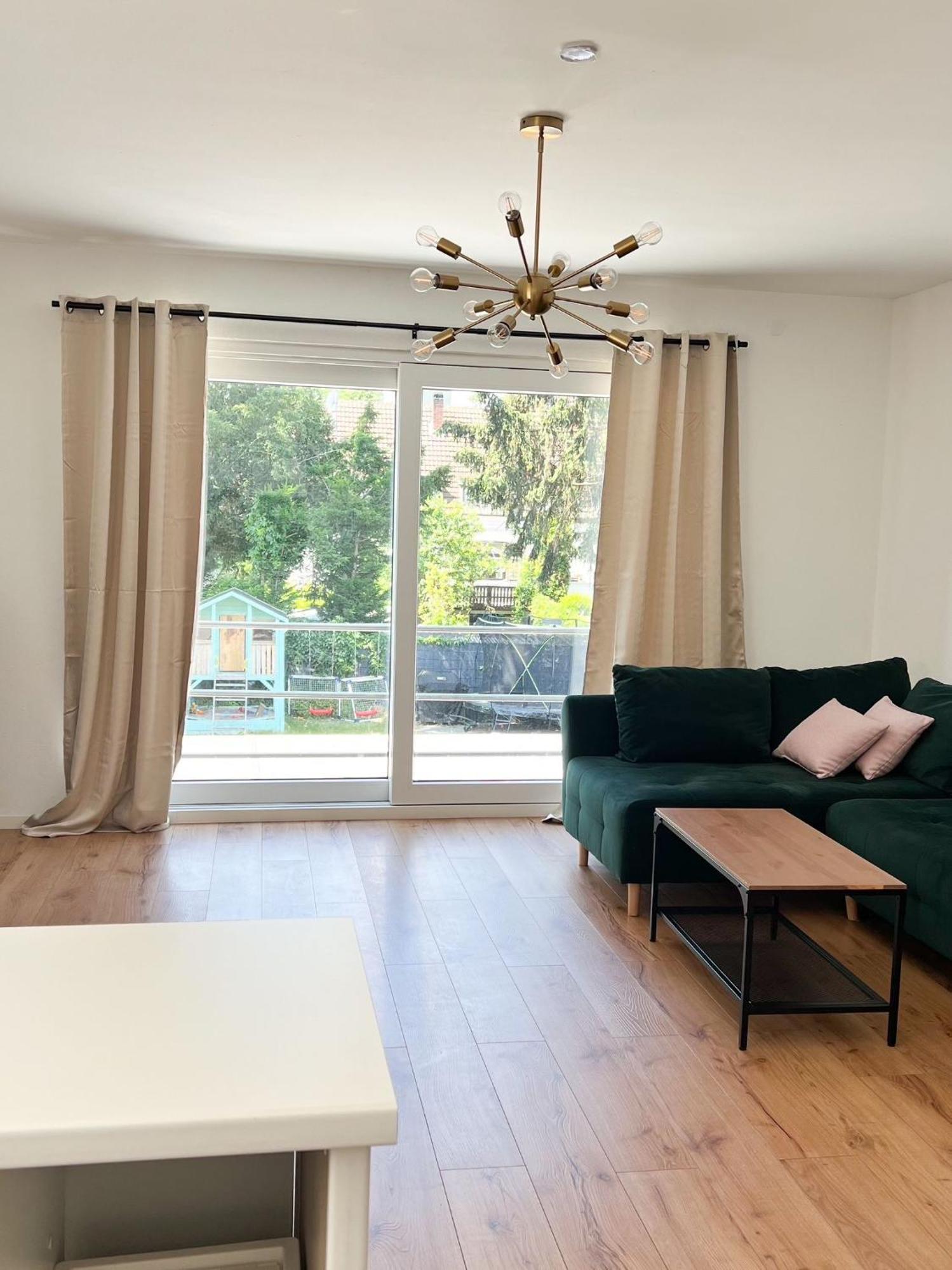 2 Zkb Apartment In Mannheim Kueche - Parken - Grosser Tv 外观 照片