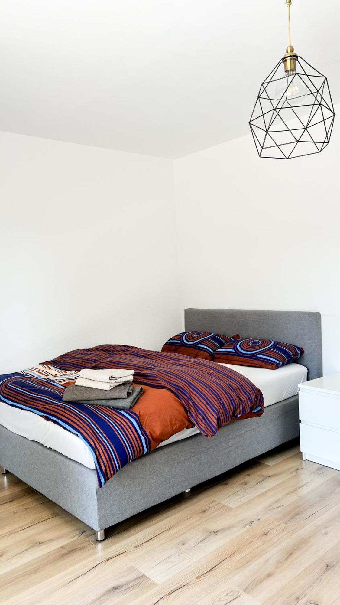 2 Zkb Apartment In Mannheim Kueche - Parken - Grosser Tv 外观 照片