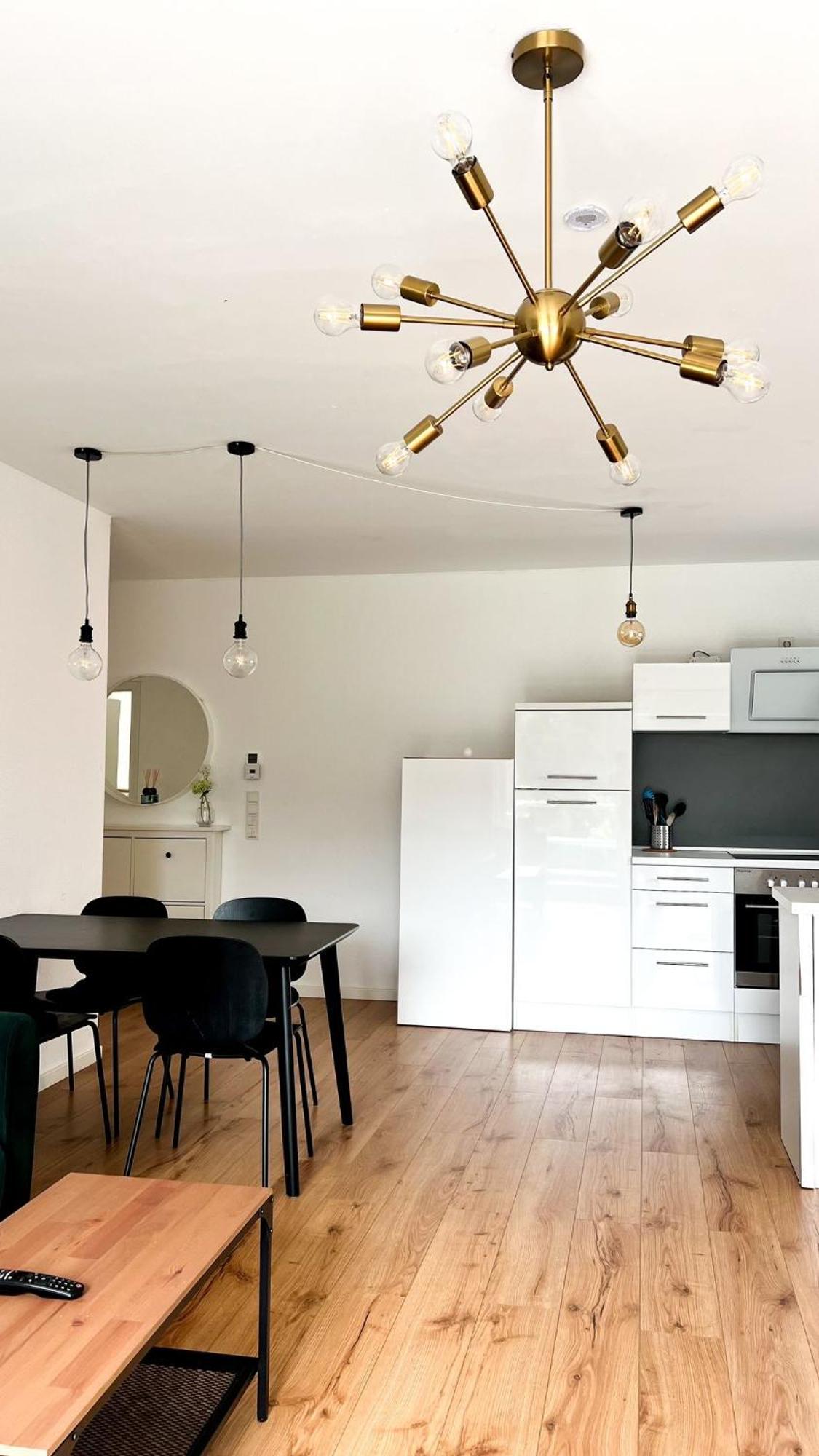2 Zkb Apartment In Mannheim Kueche - Parken - Grosser Tv 外观 照片