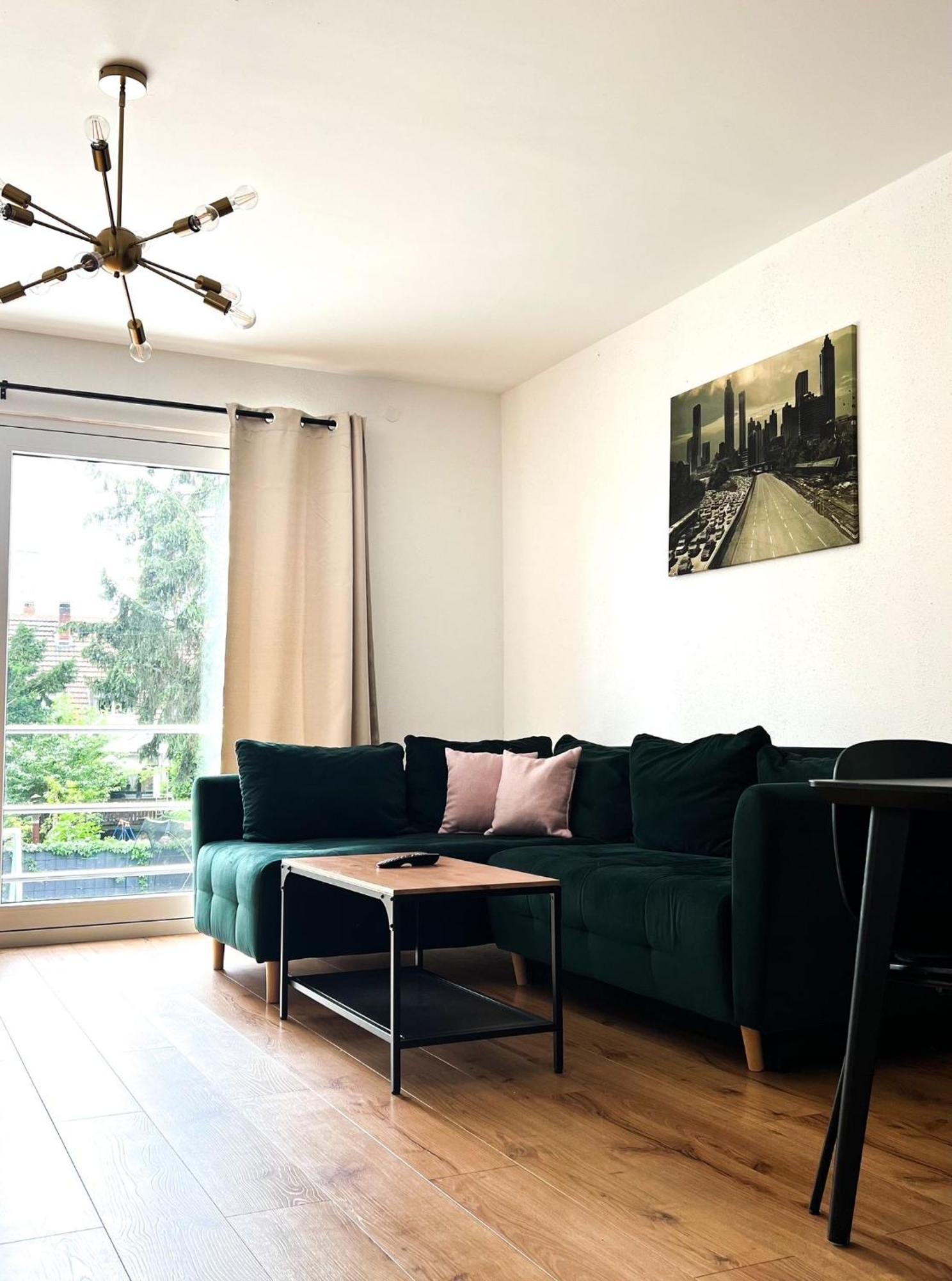 2 Zkb Apartment In Mannheim Kueche - Parken - Grosser Tv 外观 照片